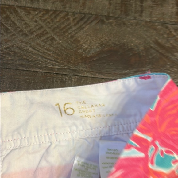 Lilly Pulitzer Pink, Turquoise and Orange Shorts - Picture 3 of 9